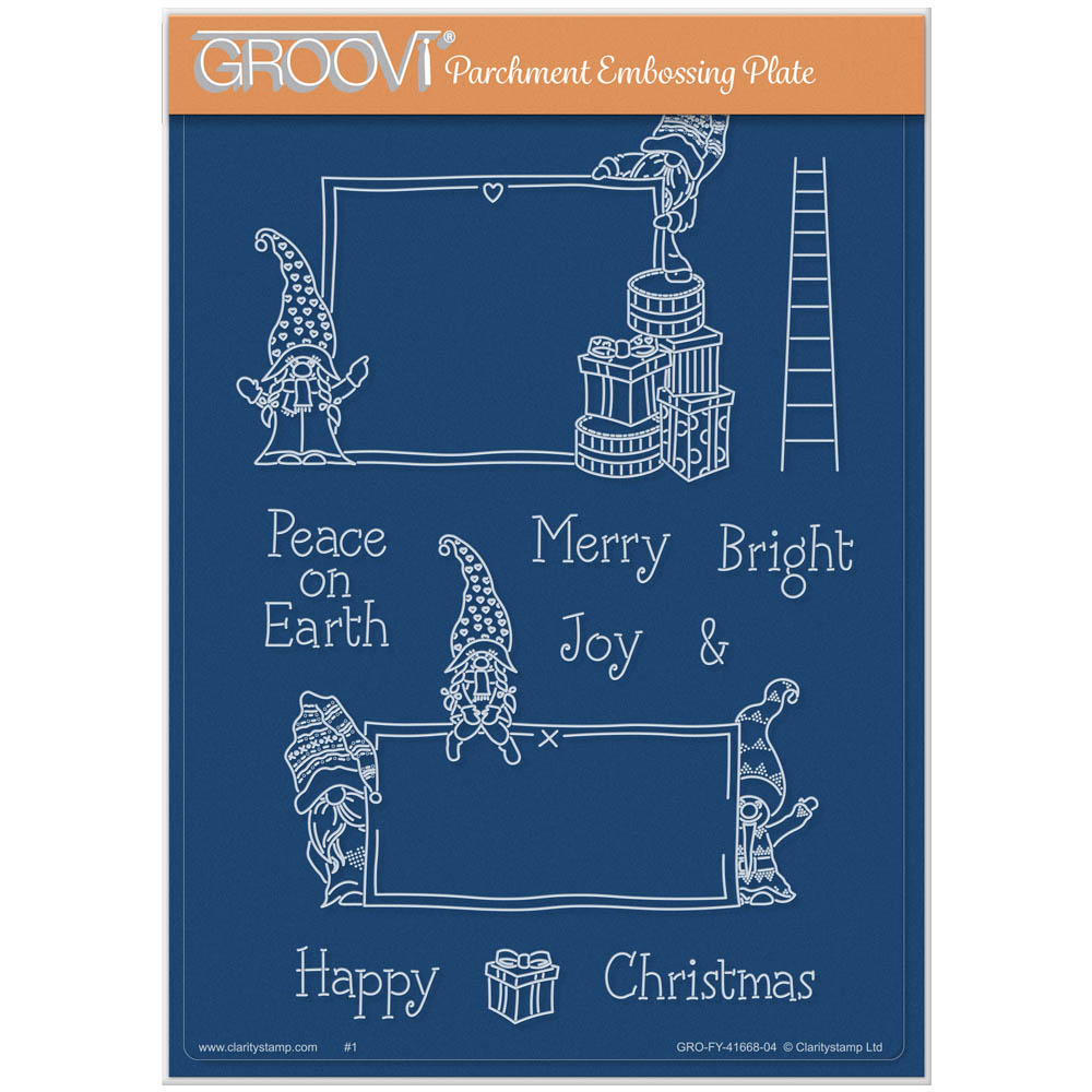 Barbara's Feel Güd Gnomes & Billboards A5 Groovi Plate