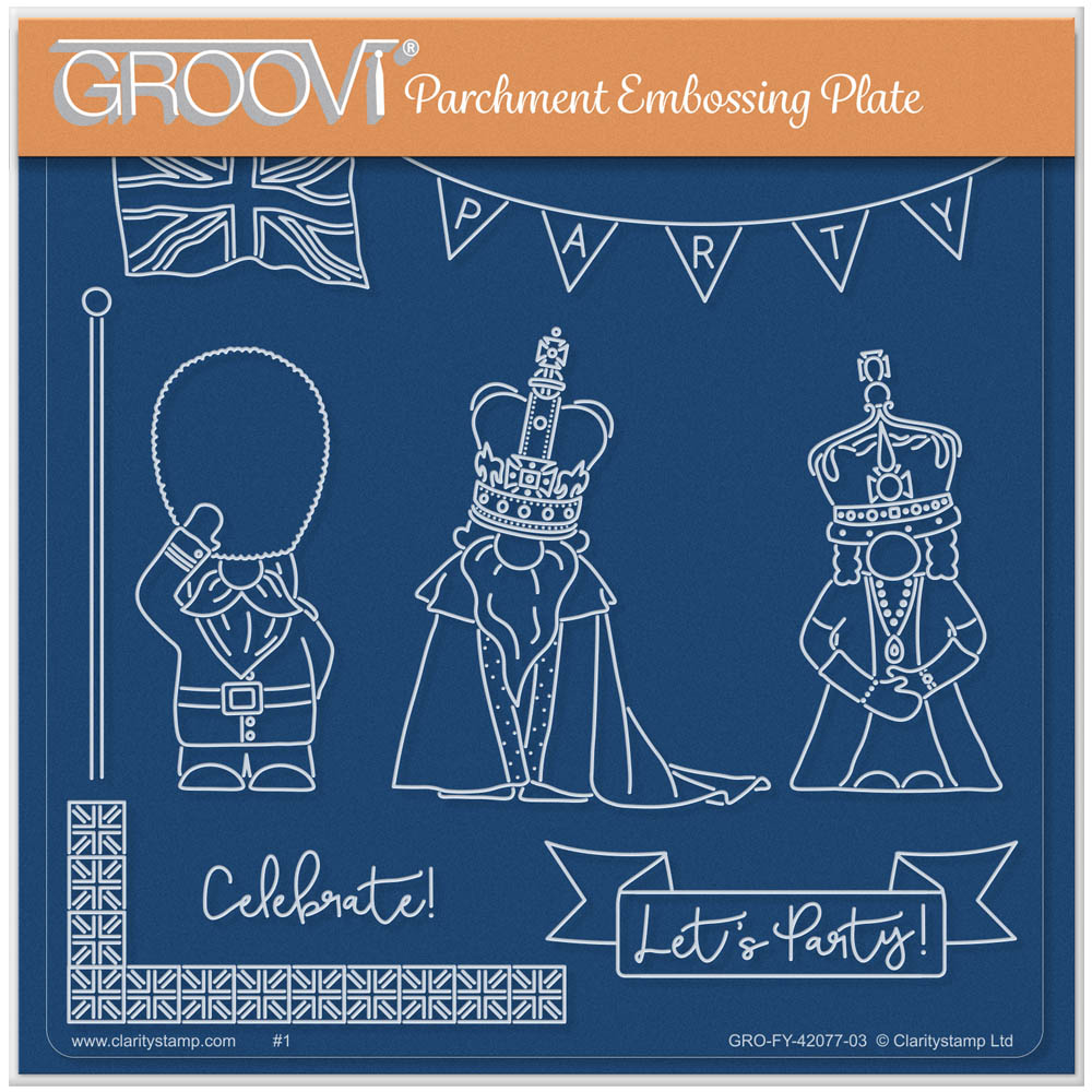 Royal Gnomes A5 Square Groovi Plate