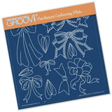 Linda's Ribbons & Bows A5 Square Groovi Plate
