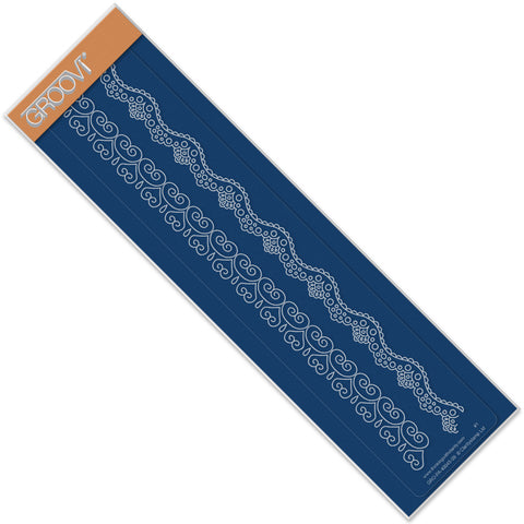 Lace 2 Groovi Border Plate