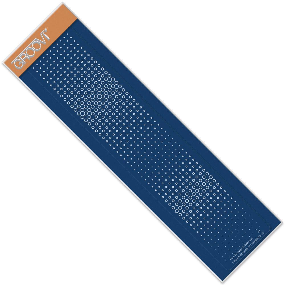 Half Tone Groovi Border Plate