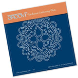 Mahalo Mandala A6 Square Groovi Baby Plate