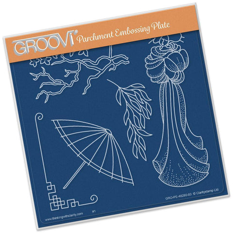 Geisha A5 Square Groovi Plate
