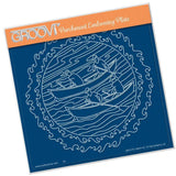 Rowers Round A5 Square Groovi Plate