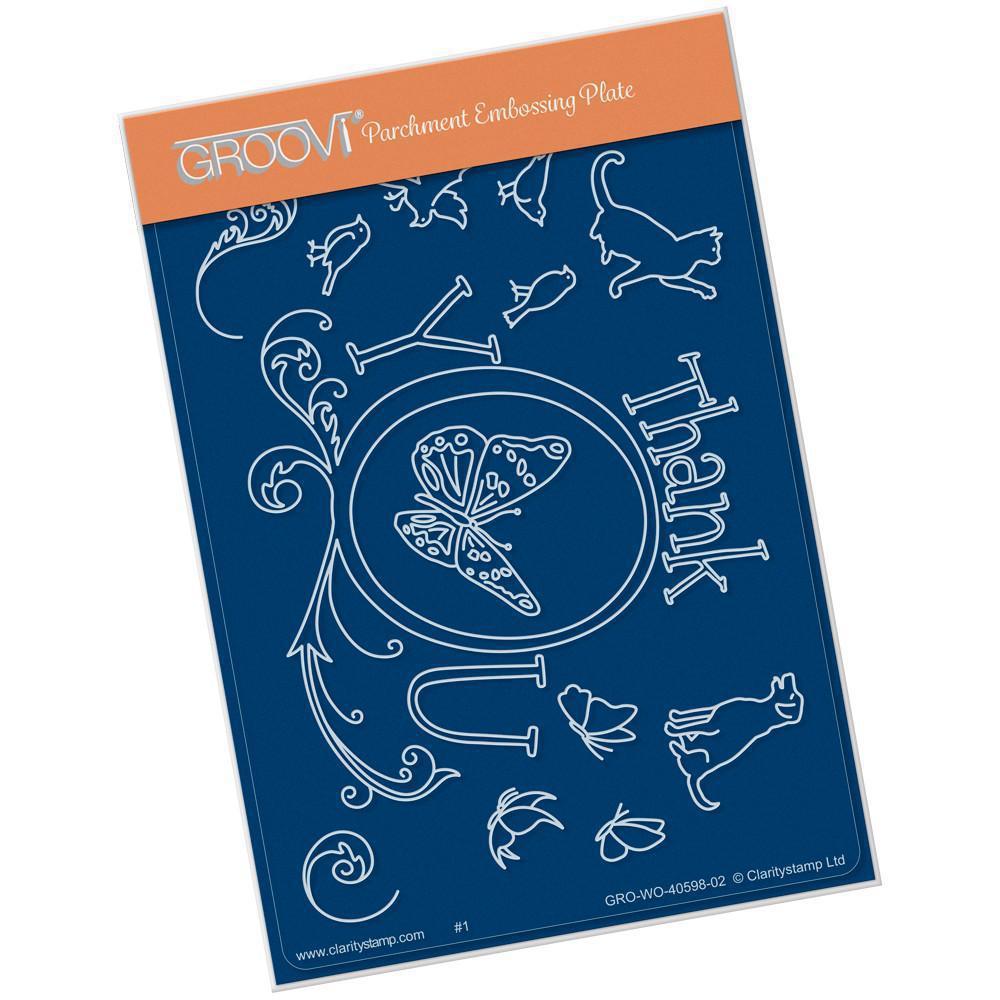 Thank You Framer A6 Groovi Plate