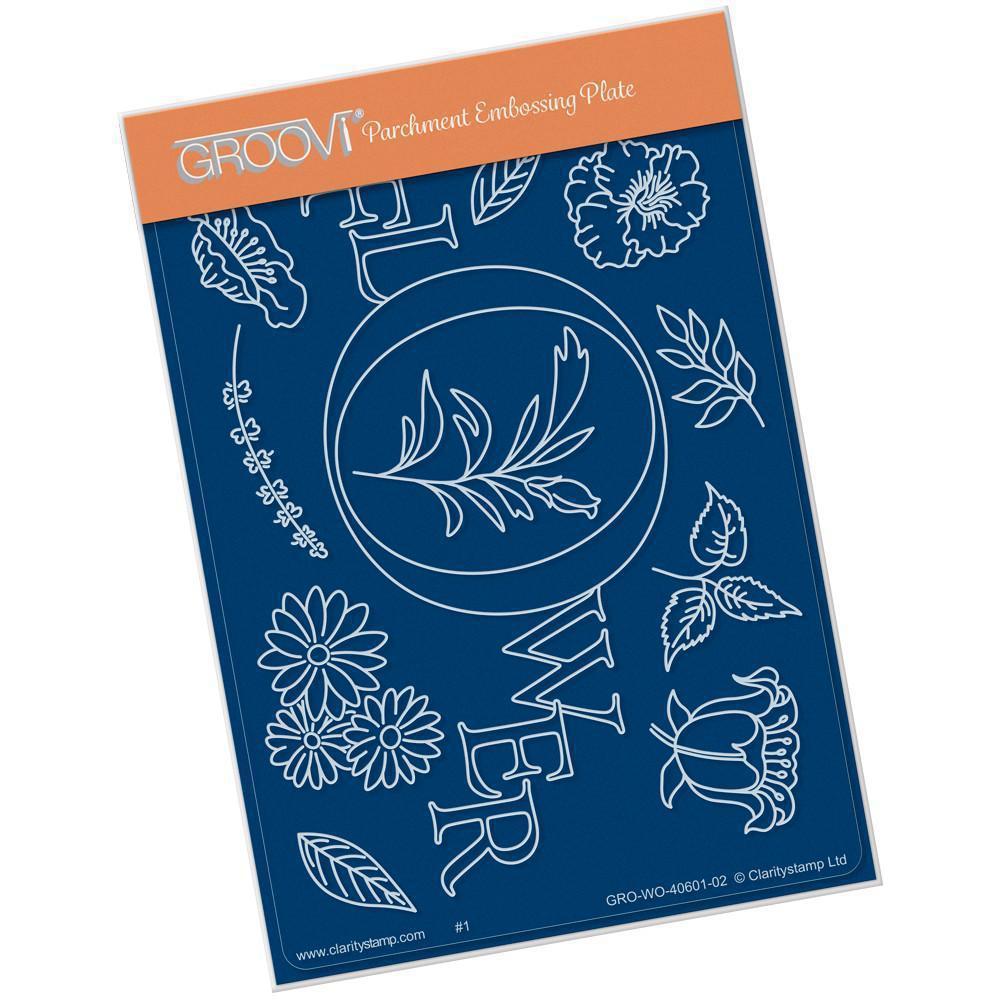 Flower Framer A6 Groovi Plate