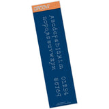 King's Alphabet - Lower Case Groovi Border Plate