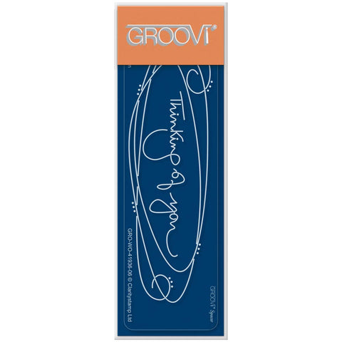 Barbara's Bijou Entwined Wreaths - Thinking of You Groovi Spacer Plate (for A6)