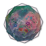 Garden Heart A5 Square Groovi Plate