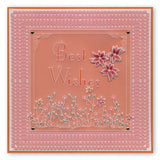 Friends Are Like Flowers A5 Square Groovi Plate