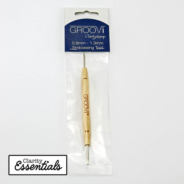 Groovi Embossing Tool 0.8mm 1.3mm Claritystamp