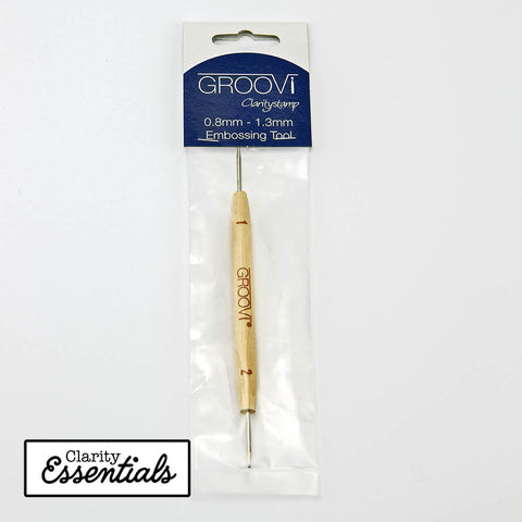 Groovi Embossing Tool No.1 & No.2 - 0.8mm - 1.3mm