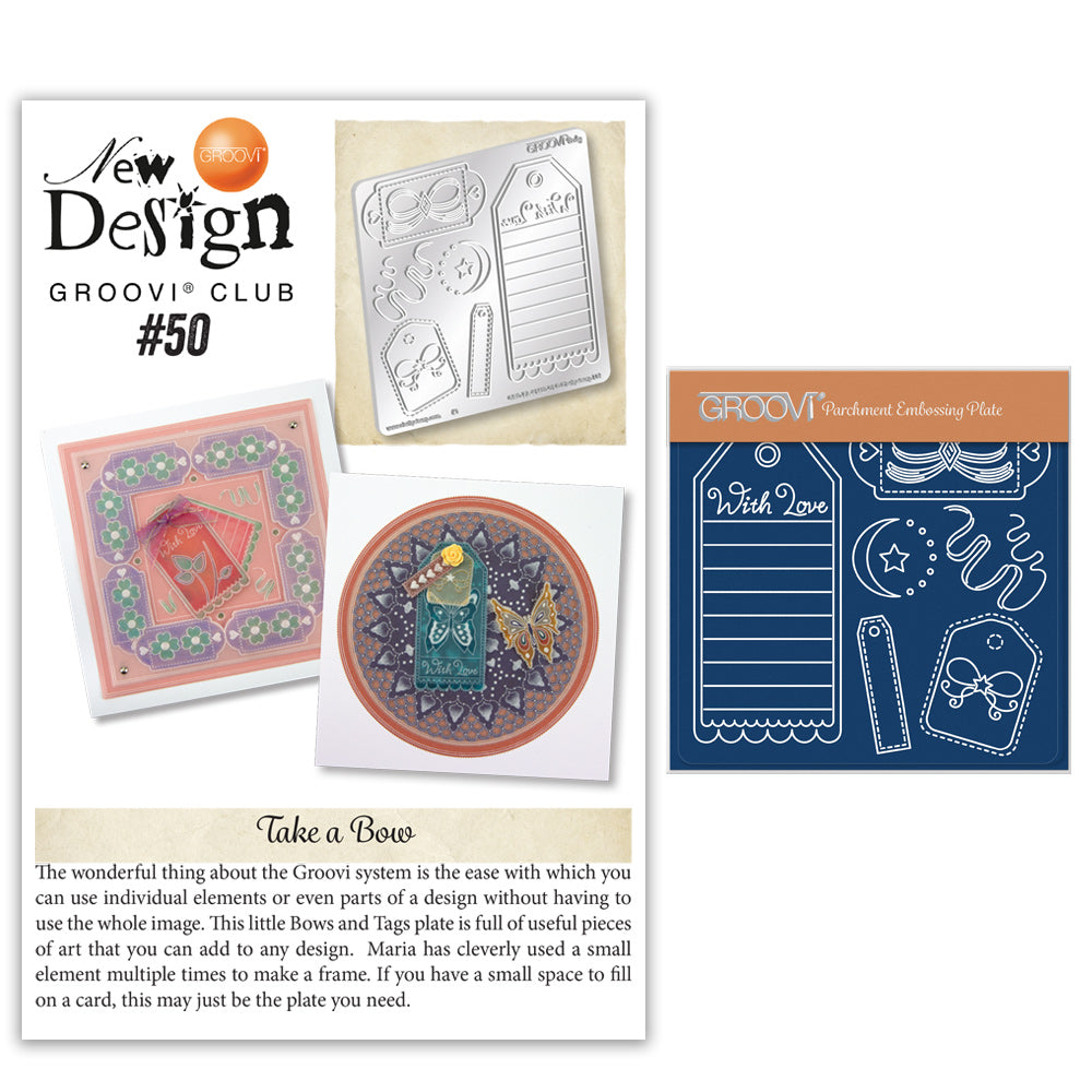 New Design Groovi® Club Back Issue - 50 - Bows & Tags