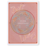 Best Wishes A5 Square Groovi Plate