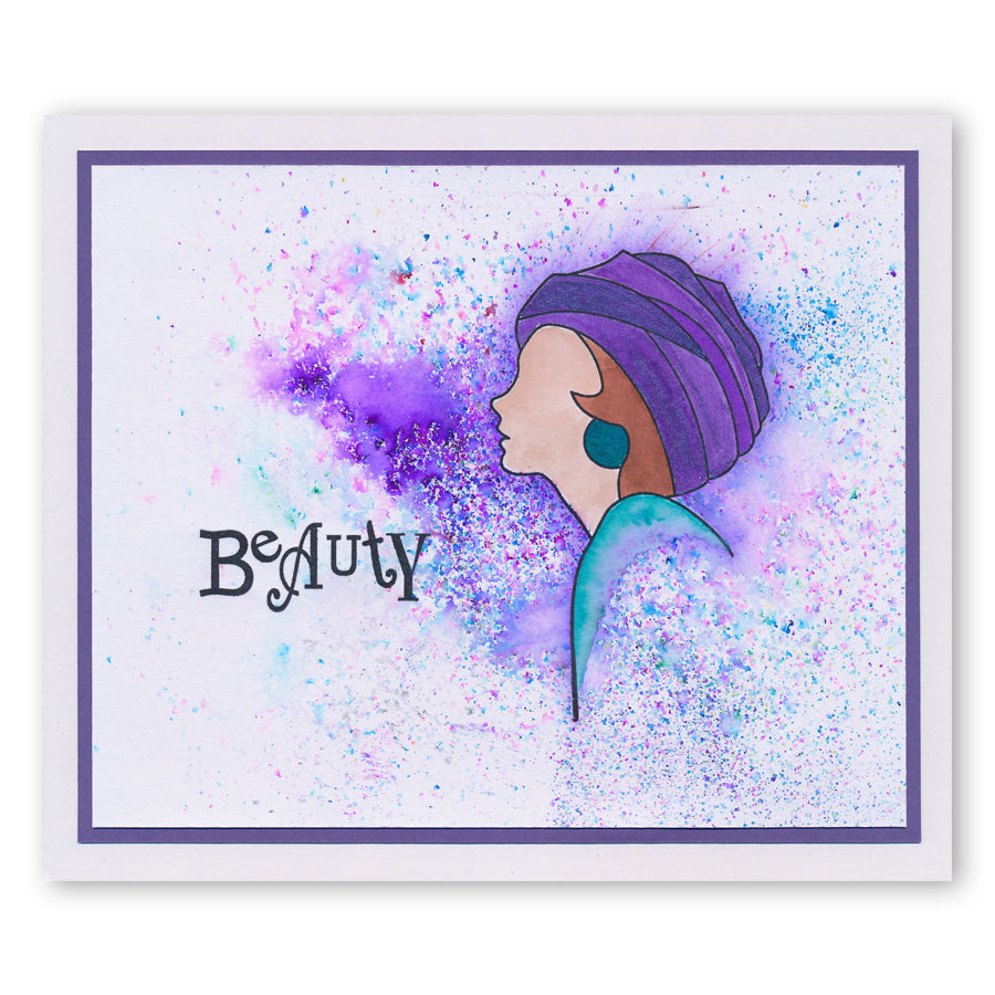 Hats 2 - Vintage A5 Stamp & Mask Set