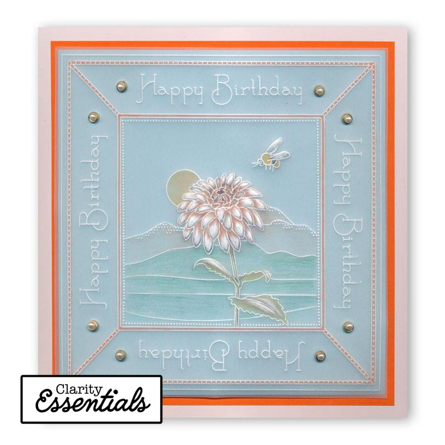 Alphabet Frame A4 Square Groovi Plate