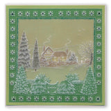 Jayne's Winter Scenes Collection A4 Square Groovi Plate Set