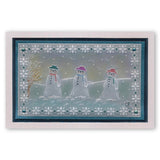 Jayne's Winter Scenes Collection A4 Square Groovi Plate Set