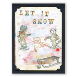 Jayne's Winter Scenes A4 Square Stamp Trio