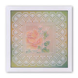 King George Lace Duet A5 Square Groovi Piercing Grid (Straight)
