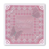 King Edward Lace Duet A5 Square Groovi Piercing Grid (Straight)