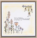 A7 KISS by Clarity - Tina's Love to You Flowers Stamp Set
