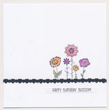 A7 KISS by Clarity - Tina's Someone Special Flowers Stamp Set