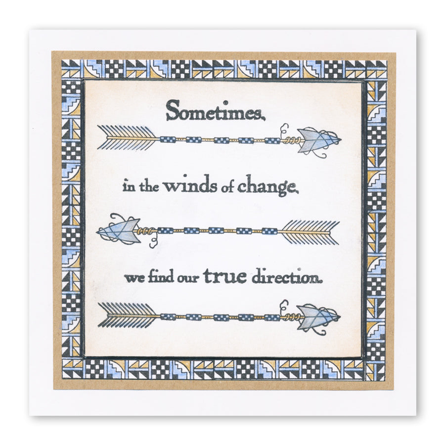 Barbara's SHAC Dreamcatcher Doodle A5 Stamp & Mask Set