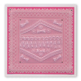 Oooh-La-La Knickers & Bra A4 Square Groovi Plate Set
