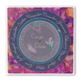 Linda's 123 - ABC Florals A4 Square Groovi Plate Trio