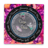 Linda's 123 - A Daisy, Lily of the Valley & Fuchsia A4 Square Groovi Plate