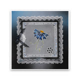 Linda's 123 - ABC Florals A4 Square Groovi Plate Trio