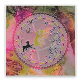 Linda's 123 Flowers - ABC Collection Daisy, Sweet Pea & Hydrangea A4 & A5 Square Groovi Plate Set