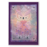 Linda's Mama Owl A4 Square Groovi Tem-plate