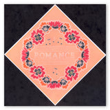 Lace Flowers & Netting A5 Square Groovi Plate Set