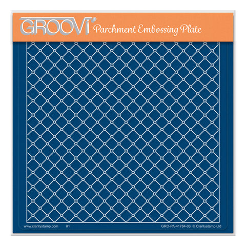 Lattice A5 Square Groovi Plate