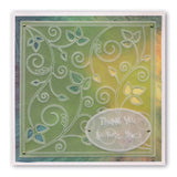 CLEARANCE Surprise & How Kind Mini Word Chains Groovi Border Plate