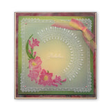 Linda's Flowers & Lace - Set 1 A5 Square Groovi Plate Quartet