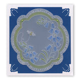 Linda's Bumble Bees A5 Square Groovi Plate