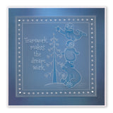 Linda's Seals A5 Square Groovi Plate