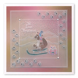 Linda's Polar Bears A5 Square Groovi Plate