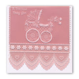 Linda's Congratulations A5 Square Groovi Plate