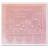 Linda's Baby Necessities A5 Square Groovi Plate