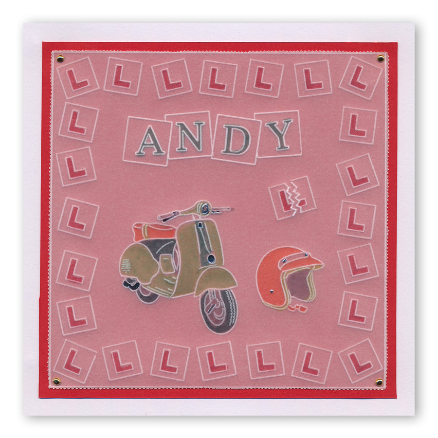 Motorbikes A6 Groovi Plate