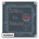 Word Chain Alphabet Groovi Border Plate Mate