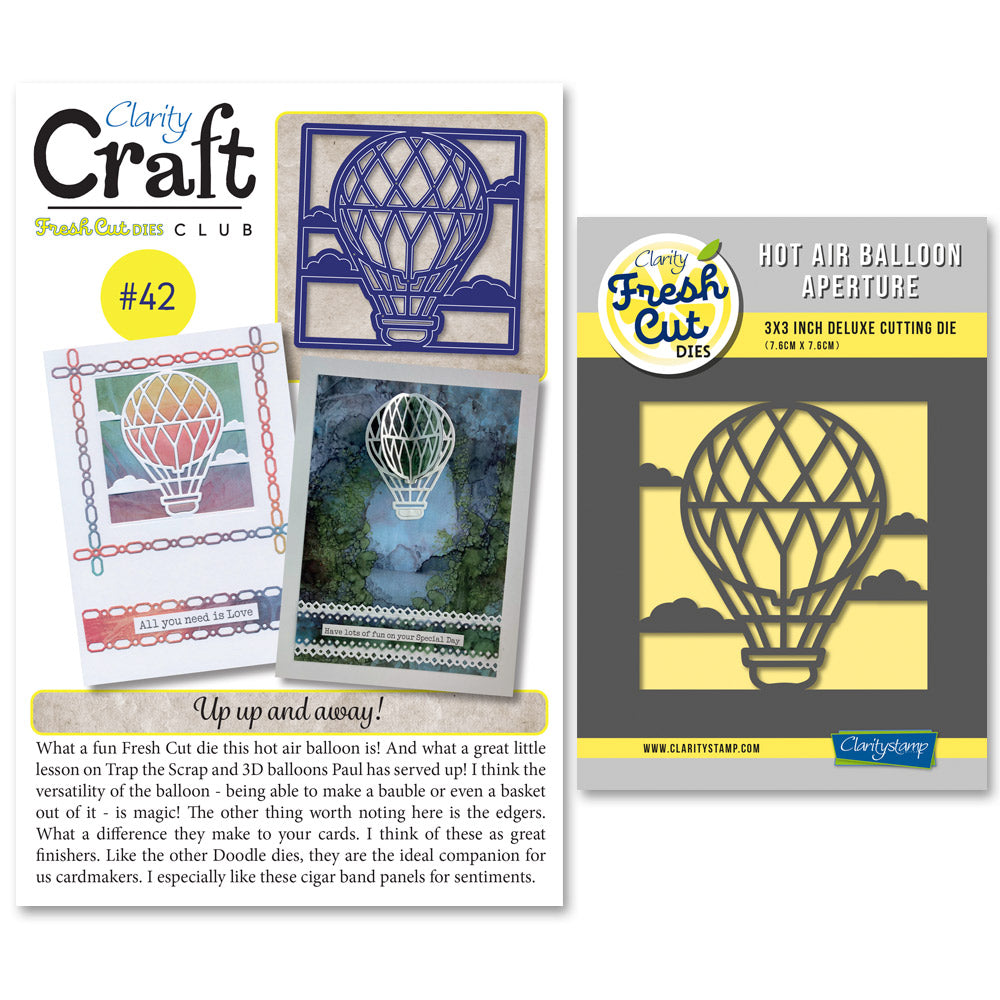 New Design Dies Back Issue - 42 - Hot Air Balloon