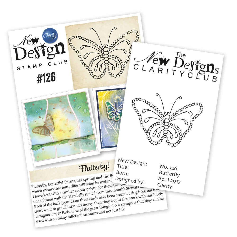 New Design Stamp Club Back Issue - 126 - Butterfly