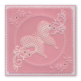 Nested Scallops Circles A5 Square Groovi Plate