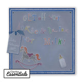 Nested Squares Extension & Alphabet Frame A4 Square Groovi Plate