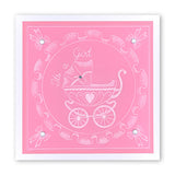 New Arrival A6 Square Groovi Baby Plate Set